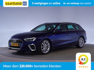 Audi A4 AVANT 35 TFSI S-Line Sport Aut. [ Navi Virtual Stoelverwarming ]