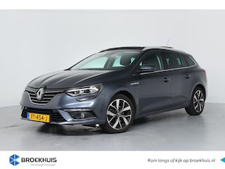 Renault Mégane Estate 1.3 TCe Bose | Open Dak | Trekhaak | Clima | Navi | Camera | Keyless | Stoelverwarming | Sfeerverlichting | Half Leder | Cruise | Parkeersensoren V+A | Lichtmetalen Velgen