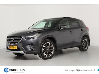Mazda CX-5 2.0 SkyActiv-G 165 TS+ 2WD | Trekhaak | BOSE | Memory Zetels | Clima | Leder | Camera | Navi | Stoelverwarming | Keyless | Parkeersensoren V+A | Cruise | Lichtmetalen Velgen