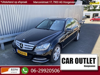 Mercedes-Benz C-klasse Estate 180 Business Class Avantgarde Leer/Stof, Clima, Navi, CC , PDC, v/a, LM, Afn.Trekh, – Inruil Mogelijk –