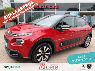 Citroën C3 1.2 Turbo 110pk EAT6 Automaat Business Shine | verw. voorstoelen, navigatie via apple carply of android auto, panoramadak, 16 inch velgen, climate