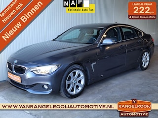 BMW 418i High Executive aut., leer, sportst., clima, zwarte hemel