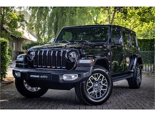Jeep Wrangler Unlimited 4xe 380 Sahara Sky One Softtop Cabriodak Trekhaak Adaptive Cruise