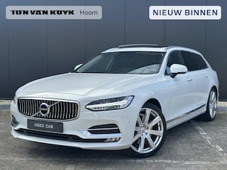 Volvo V90 2.0 T6 AWD Inscription Park assist, Stoelventilatie, Schuifdak, Trekhaak, 20-Inch, extra getint gas.