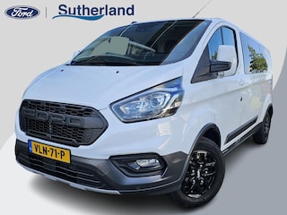 Ford Transit Custom 300 2.0 TDCI L2H1 Trail | Glasslook panelen | Raptor grille | Camera | Trekhaak | Leder | Voorruitverwarming | Airco | Cruise control etc.