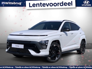 Hyundai Kona N Line Edition 65.4 kWh Volledig Elektrisch, Sportstoelen, Navigatie en Camera UPGRADE EDITION, Uit voorraad leverbaar!