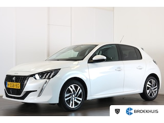 Peugeot 208 1.2 PureTech Allure 100 | Navi | Adaptive Cruise | Clima | Full LED | Keyless | Draadloze Telefoonlader | Camera | Parkeersensoren V+A | 3D Cockpit | Parelmoer | 16" Lichtmetaal |