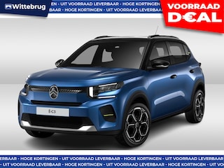 Citroën C3 Max 113pk 44 kWh UIT VOORRAAD LVERBAAR - GRATIS WALLBOX LAADPAAL