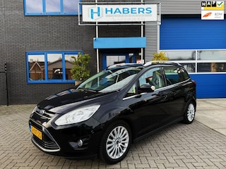 Ford C-MAX 1.0 Titanium 7p 125PK|Origineel NL|Navigatie|Camera|Trekhaak|Climate|Cruise|Schuifdeuren|PDC|Bluetooth|Isofix|