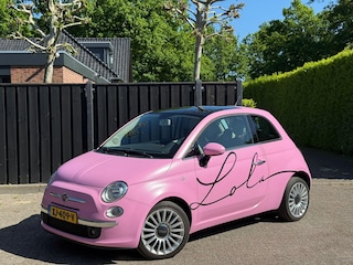 Fiat 500 1.2 Lounge ROZE automaat PANO