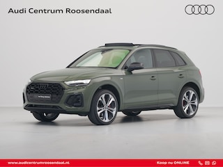Audi Q5 50 TFSI e 220 kW / 299 pk Panoramadak B&O Camera Trekhaak Leer/alcantara Stoelverwarming