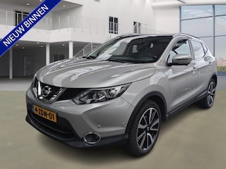 Nissan Qashqai 1.2 Tekna AUTOMAAT, PANODAK, LEDER, TREKHK, NL/NAP, Compleet!