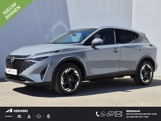 Nissan Qashqai 1.3 MHEV Xtronic N-Connecta Automaat / Cold Pack / Trekgewicht 1800 kg / Nieuw model / Facelift / Rondomzicht camera / Allseason Banden / Stuur- en Stoelverwarming / Adaptief cruise control / Voorruit verwarming /