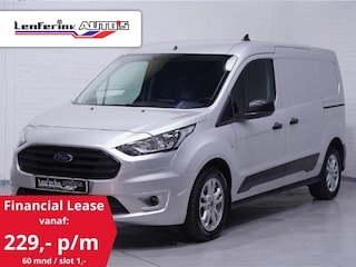Ford Transit Connect 1.5 EcoBlue 120 pk L2 Trend 2x Schuifdeur Navi, Camera, Airco, Trekhaak, NAP, Cruise Control, 2-Zits