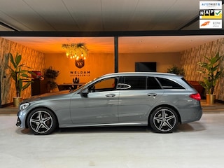 Mercedes-Benz C-klasse Estate 160 Business Solution AMG Garantie Leder Camera Elek Achterklep PDC Cruise Clima Navi Rijklaar