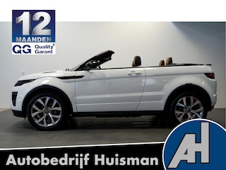 Land Rover Range Rover Evoque Convertible 2.0 TD4 132kW/180pk Aut9 HSE Dynamic MERIDIAN AUDIO + LEER + EL.CABRIOKAP + BI-XENON KOPLAMPEN + NAVI KLEUR + SFEERVERLICHTING + PARKSENSOREN + 20" LM-VELGEN!!