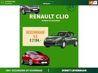 Renault Clio 1.4-16V 8X Renault Clio op voorraad veel opties
