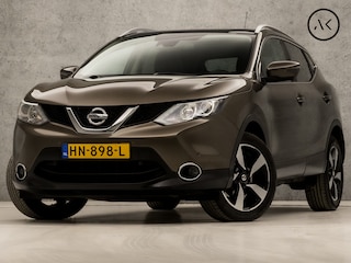 Nissan Qashqai 1.2 Sport Deluxe (PANORAMADAK, NAVIGATIE, CLIMATE, 360 CAMERA, STOELVERWARMING, SPORTSTOELEN, GETINT GLAS, XENON, CRUISE, NIEUWSTAAT)