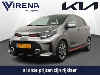 Kia Picanto 1.0 DPi GT-Line - Navigatie - Cruise control - Climate Control - Airco - Apple CarPlay/Android Auto - Fabrieksgarantie tot 05-2031