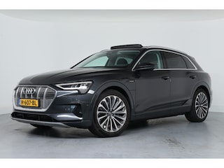 Audi e-Tron 50 quattro Launch edition plus 71 kWh | Adaptive Cruise | Panoramadak | 21" Velgen | Luchtvering | Stoelverwarming | Elektr Stoelen + Mem | Leder | Led | Elektr Achterklep