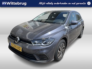 Volkswagen Polo 1.0 TSI Life / AUTOMAAT/ GARANTIE TM 12-2026/ PARK. SENSOREN V+A/ NAVI/ APP-CONNECT/ ACC/ DIGITAL DASH./ CLIMA/ DAB/ LED/ ISOFIX/ 15'' LMV