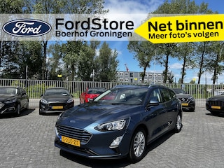 Ford Focus Wagon EcoBoost 125pk Titanium | Clima | Cruise | Apple carplay | Android auto | Keyless | 16" LMV |