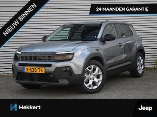 Jeep Avenger Longitude 54 kWh 156pk Automaat 17''LM | PDC + CAMERA | ADAPT. CRUISE | DAB | STANDKACHEL | APPLE-CARPLAY