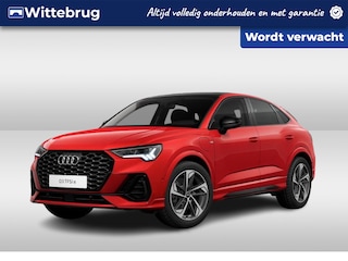 Audi Q3 45 TFSI e 245pk s-tronic S line exterieur | Panoramadak | Trekhaak | 19" LM velgen | Comfortsleutel | Navigatie plus | Stoelverwarming