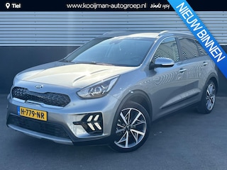 Kia Niro 1.6 GDi Hybrid DynamicPlusLine Navigatie, Stoel- & Stuurwielverwarming, 18" LMV, Smart Key, Lichtmetalen velgen, Achteruitrijcamera, Parkeersensoren voor + achter, complete historie