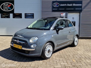 Fiat 500 1.2 Lounge Elektrisch glazen panoramadak Airco LM15