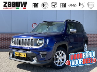 Jeep Renegade 1.0 Turbo 120 PK Limited | Leder | Navi | Clima | Carplay | 17"