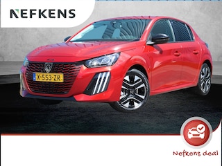 Peugeot 208 Hybrid 100PK e-DCS6 Allure | AUTOMAAT | Navigatie | Parkeersensoren | LED | Lederen Stuurwiel | Climate Control | Cruise Control | 16" LMV | Apple Carplay/Android Auto | Privacy Glass |