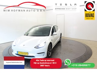 Tesla Model 3 Long Range AWD 75 kWh electr. aklep blackline Camera leder panodak