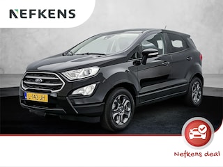 Ford Ecosport SUV Connected 100PK | Navigatie via Apple Carplay/Android Auto | LED Dagrijverlichting | Airco | Cruise Control | Lederen Stuurwiel en Versnellingspook | DAB Ontvanger | Start/Stop Systeem | 16" Lichtmetalen Velgen |