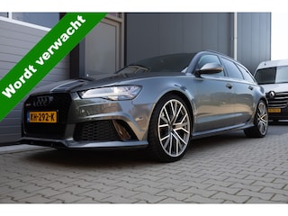 Audi A6 Avant 4.0 TFSI RS 6 Quattro Pro Line Plus S-Line / Lucht-Vering/ Bose-Sound/ Carbon/ RS-Stoelen/ Led-Xenon/ Camera/ Keyless/ 21'' LMV
