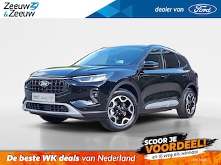 Ford Kuga 2.5 PHEV Active X | Winterpack | Matrix Ledkoplampen | El. Trekhaak | 18" Lichtmetaal | 360Camera | B&O Audio | El. vert. voorstoelen | Adaptive cruisecontrol | Dodehoekdetectie | Halfleer | Nieuw te bestellen! |