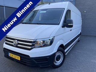 Volkswagen Crafter 35 2.0 TDI L4H3 Highline Airco - parkeersensoren achter - cruise control - zijschuifdeur rechts - tussenschot volledig - Ideaal voor camper