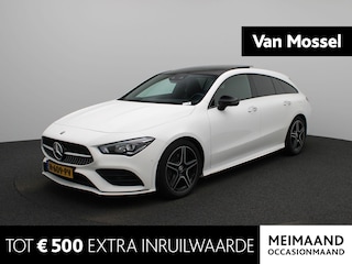 Mercedes-Benz CLA Shooting Brake 200 Business Solution AMG | Automaat | Panoramadak | Virtual Cockpit | Camera | Trekhaak | Sfeer Verlichting | Elektrische Achterklep | Parkeer Sensoren | Navigatie | Climate control | Stoel verwarming |