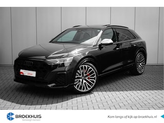Audi Q8 4.0 TFSI SQ8 quattro 508 pk | Orig. NL | Onderstelpakket Advanced | Audi fabrieksgarantie tot 08-2028 | Assist.pakket Tour & City & Park | Stoelventilatie & massage | Trekhaak | Actieve rolstabilisatie | quattro met sportdifferentieel | Vierwielbesturing