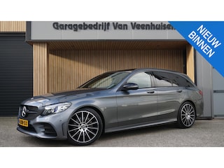Mercedes-Benz C-klasse Estate 220D 195pk AMG-Line Premium Plus Pack *Facelift* Pano LED Night Pack Leder Trekhaak *Zeer Nette C220D*