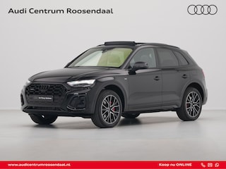 Audi Q5 55 TFSI e PHEV 367 pk S edition Competition Panoramadak Camera B&O Park Assist Trekhaak