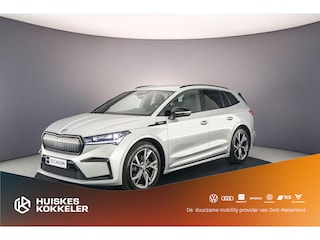 Skoda Enyaq iV Sportline 180pk Automaat Adaptive cruise control, Achteruitrijcamera, Navigatie, Stoelverwarming, Stuurwiel verwarmd, Parkeersensoren, LED verlichting, App connect
