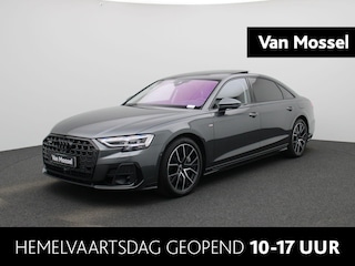 Audi A8 60 TFSI e quattro Lang 462 PK | S-line | 360 Camera | Panoramadak | Bang & Olufsen Advanced | Luchtvering | Vierwielbesturing | Stoel Massage | Stoelverwarming | Stoelventilatie | HD Laser LED Matrix | Nightvision |