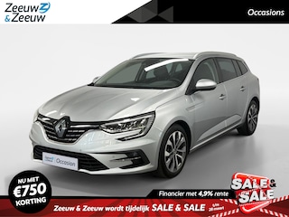 Renault Mégane Estate 1.3 TCe 140 Techno AUTOMAAT NAVI AIRCO CAMERA PARKEERSENSOREN CRUISE CONTROLE TREKHAAK APPLE CARPLAY ANDROID AUTO TREKHAAK(TREKGEWICHT VAN 1700KG)