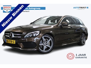 Mercedes-Benz C-klasse Estate 180 AMG Sport Edition Automaat | incl. 12 maanden garantie | Trekhaak | Navigatie | Cruise | Stoelverwarming | Clima | Lederen sportstoelen