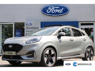 Ford Puma 1.0 EcoBoost Hybrid ST-Line X | PANODAK | LEDER | ADAPTIVE CRUISE | WINTERPACK | EL. ACHTERKLEP | CAMERA | DEALER AUTO | FULL OPTION! | DIRECT LEVERBAAR!