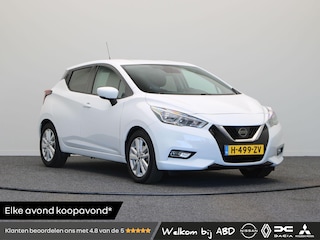 Nissan Micra 100pk IG-T N-Connecta | Achteruitrijcamera | Apple Carplay | Cruise Control | ABD dealer onderhouden |