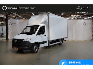 Mercedes-Benz Sprinter 317 CDI Aut. | Bakwagen met DHollandia Laadklep | Zijdeur | NIEUW! | MBUX 10" | LED | Groot Navigatie | Airco | Cruise Control | Lederen Stuurwiel | Carplay / Android Auto