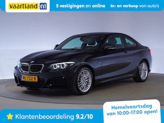 BMW 2-serie Coupe 218i M Sport Aut. [ Leder Navi prof. Stoelverwarming ]