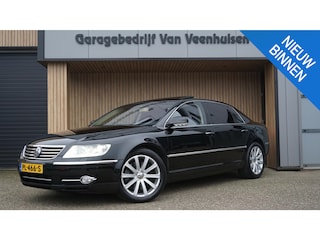 Volkswagen Phaeton 6.0 W12 450PK Long Individual Schuif/kanteldak Luchtvering Leder stoelverwarming/koeling/Massage * Unieke Phaeton*